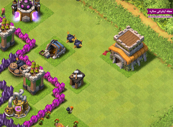 بازی کلش آف کلنز - clash of clans - بازی - بازی سازی - بازی موبایل