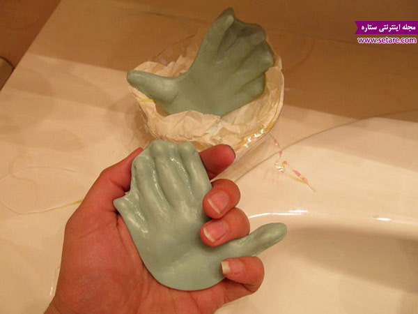 درست کردن صابون - صابون - صابون بچه - قالب صابون - دست