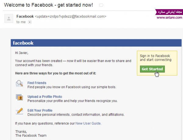 فیس بوک - ثبت نام در فیس بوک - عضویت در فیس بوک - اکانت فیس بوک - مارک زاکربرگ