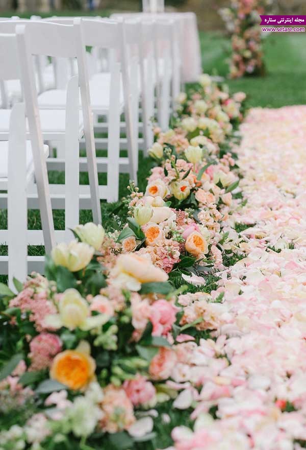 گل آرایی - مراسم عروسی - تشریفات - گل - عروسی