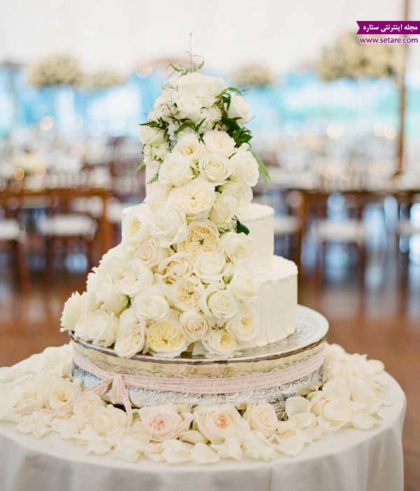 گل آرایی - مراسم عروسی - تشریفات - گل - عروسی - کیک عروسی - کیک