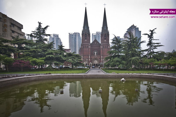 کلیسای جامع چین، کلیساهای شانگهای، جاذبه های گردشگری شانگهای، دیدنی های چین