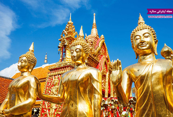 معابد تایلند، گردشگری در تایلند، جاذبه های گردشگری تایلند، معبد تایلند