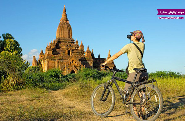 برمه، جاذبه های گردشگری برمه، جهانگردی، جهانگردی با دوچرخه