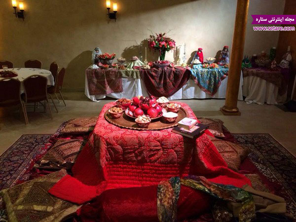 عکس تزیین سفره شب چله (یلدا) و میوه آرایی عکس تزیین سفره شب چله (یلدا) و میوه آرایی