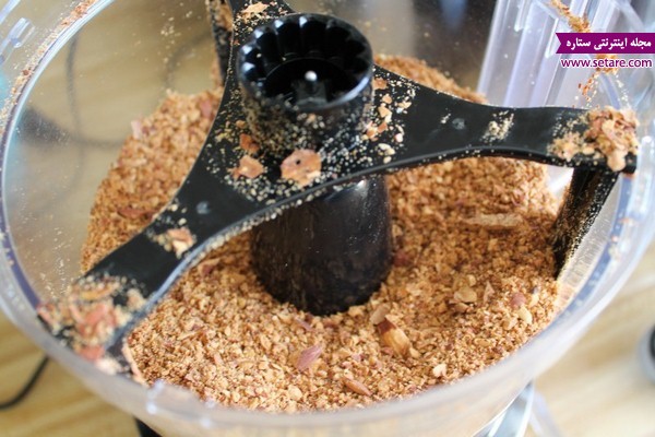  بادام - بادام زمینی - کره - بادام تست شده - طرز تهیه کره بادام زمینی خانگی در 5 دقیقه! + ویدئو