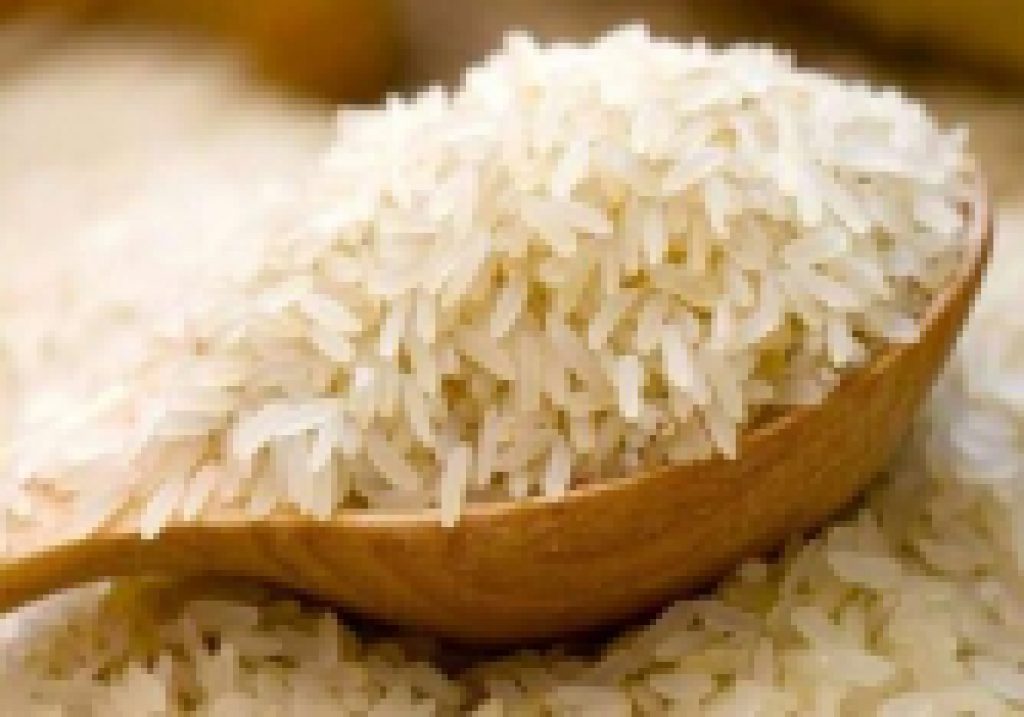 لاغری با برنج خام