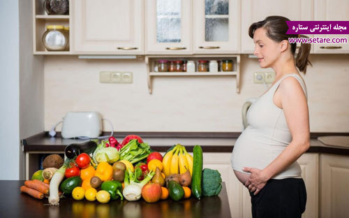 افزایش هوش جنین - تغذیه و هوش - تغذیه زنان باردار