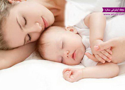 خواب نوزاد - عکس نوزاد - بچه نوزاد