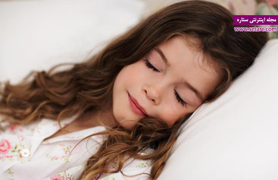 اتاق خواب کودک - میزان خواب کودک - عکس بچه