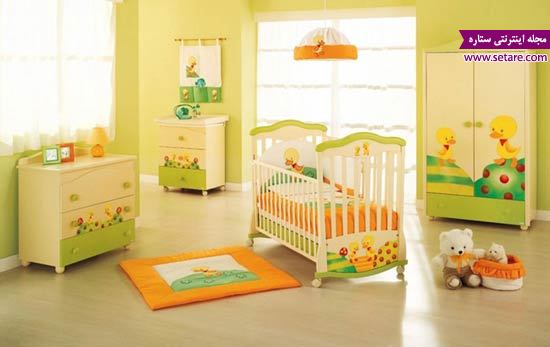 اتاق کودک - تخت نوزاد - مدل تخت خواب نوجوان