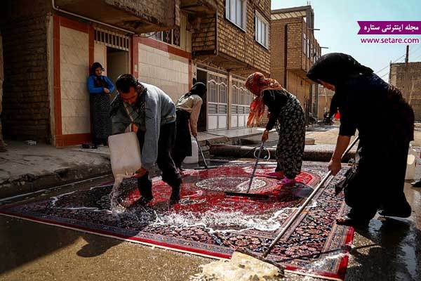  آداب نوروز در ایران باستان، رسم و رسوم نوروز ایرانی، خانه تکانی 