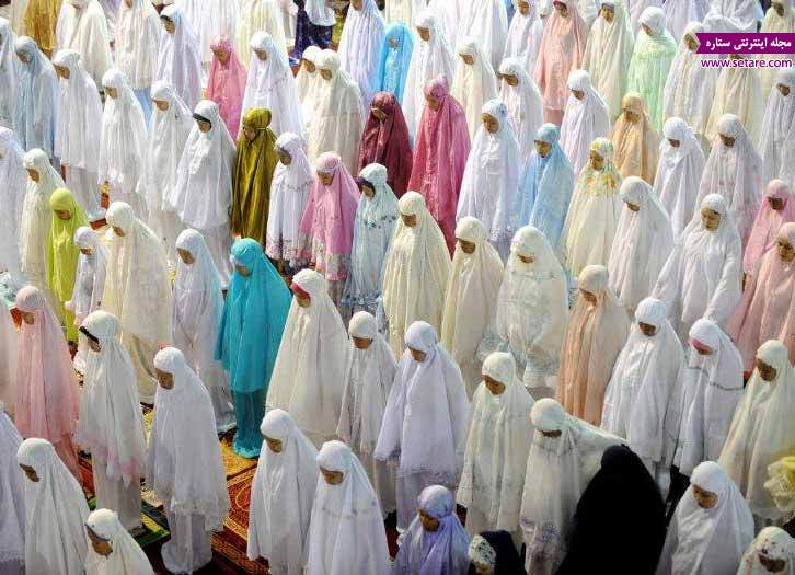 پوشش زنان در نماز حکم خواندن نماز با چادر نازک