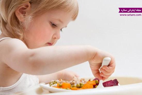 غذای کودک سه ساله - عکس کودک - غذای کمکی کودک
