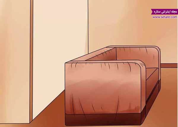 چگونه اسباب و وسایل خود در اتاق نشیمن را مرتب کنید؟ (روش اول)