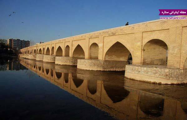 پل‌های تاریخی اصفهان. پل مارنان. عکس پل