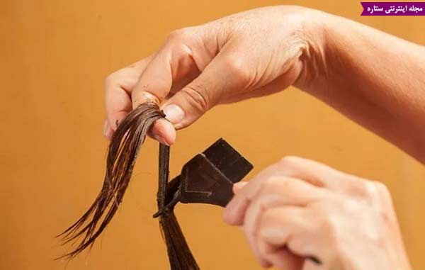 آموزش مرحله به مرحله رنگ کردن و تقویت مو با رنگ حنا