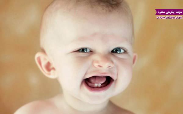 دندان درآوردن نوزاد – دندان نوزاد –عکس دندان نوزاد