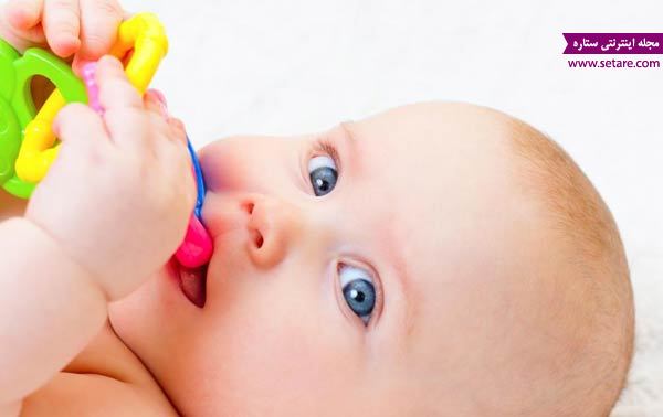 اولین دندان نوزاد – دندان درآوردن نوزادان