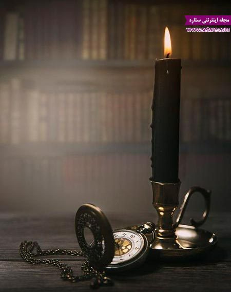 عکس شمع سوگواری - شمع سوگواری - آموزش شمع سازی - شمع سازی - سوگواری