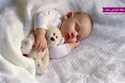 خواب نوزاد در طول شبانه روز-خوابیدن نوزاد