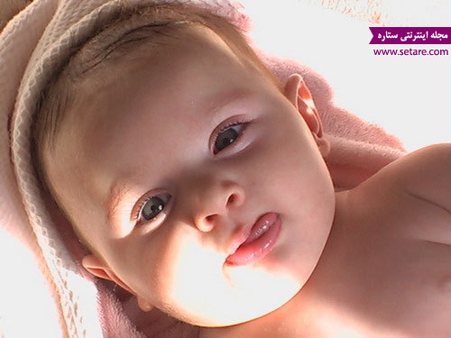 رنگ چشم نوزاد هنگام تولد - میزان دید چشم نوزاد