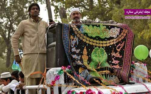عکس جشن و مراسم میلاد پیامبر در پاکستان - جشن میلاد پیامبر