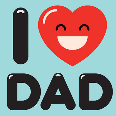 عکس تبریک روز پدر از طرف پسر