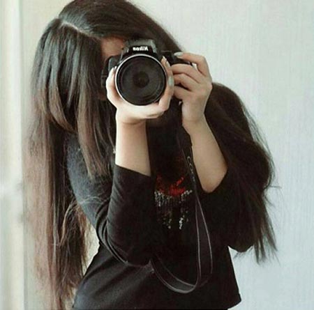 عکس پروفایل دخترونه با دوربین عکاسی