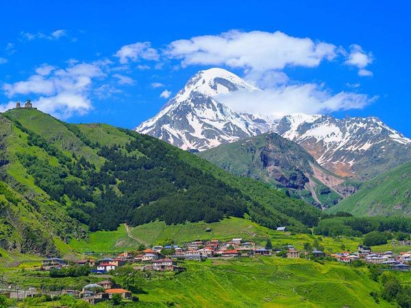 کوه کازبک یا قازبگی Kazbek