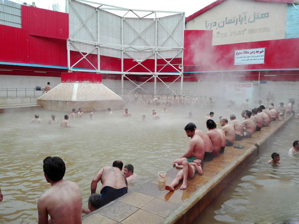 شهر سرعین اردبیل، مرکز آب گرم و اسکی