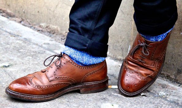 روش های ست کردن جوراب مردانه