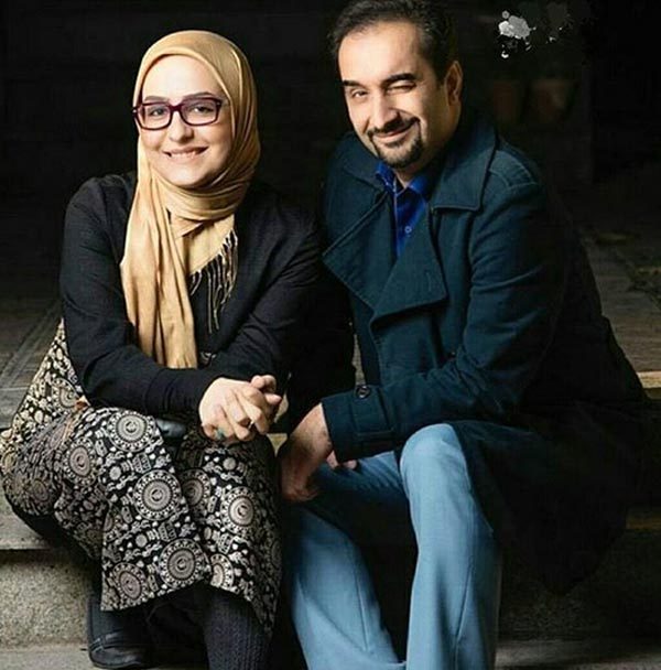 نیما کرمی و همسرش زینب زارع
