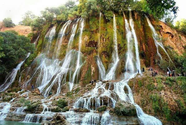 آبشار بیشه، زیباترین آبشار لرستان