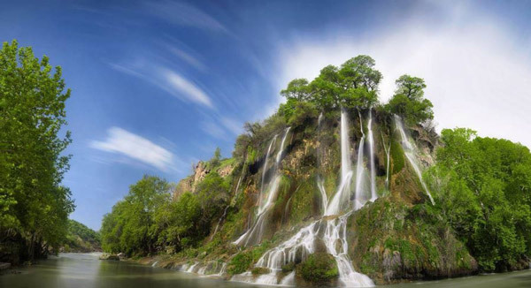 آبشار بیشه، زیباترین آبشار لرستان