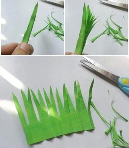 عکس روش درست کردن گل سنبل کاغذی