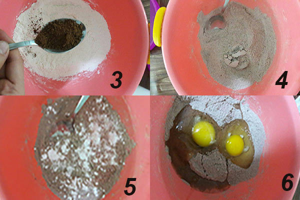 آموزش مرحله به مرحله کیک شکلاتی بدون فر