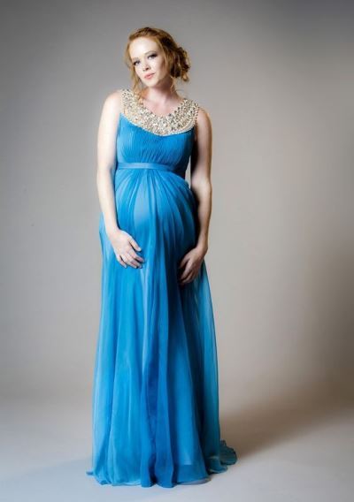 جدیدترین مدل لباس بارداری مجلسی شیک