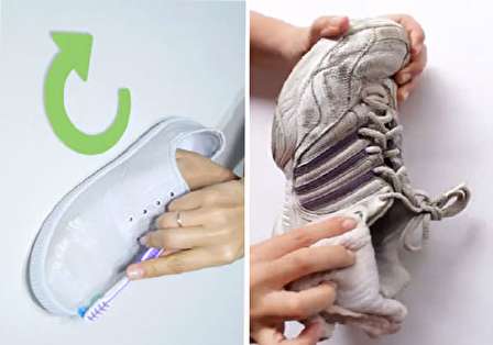تمیز کردن کفش سفید با روش های کاربردی و جدید
