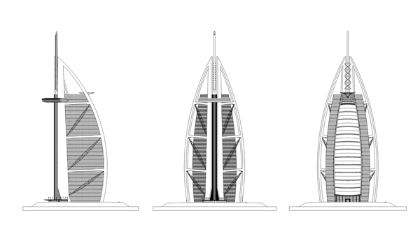 برج العرب، اولین نماد دبی
