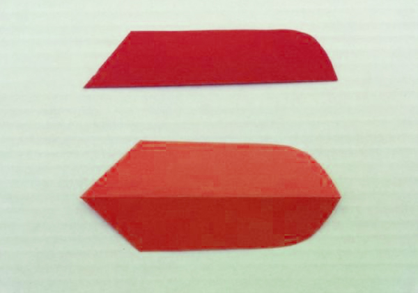 عکس کاردستی ماهی قرمز با کاغذ رنگی