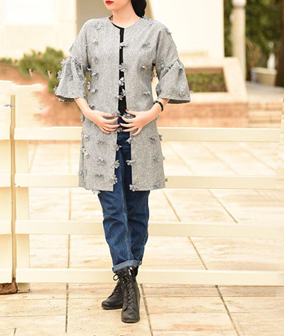 مدل مانتو مجلسی شیک دخترانه در اینستاگرام