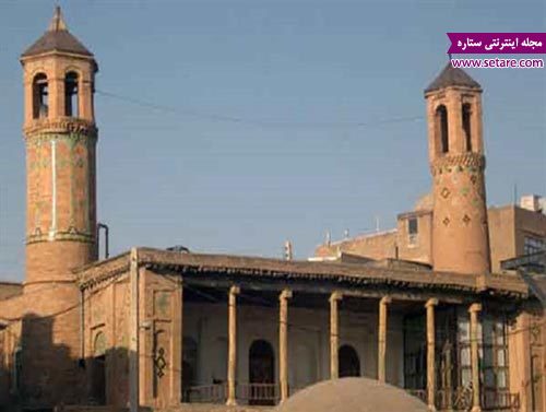 مسجد دومناره-عکس مسجد دومناره- مسجد دومناره سقز