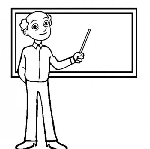 نقاشی برای معلم - روز معلم مبارک - تبریک روز معلم