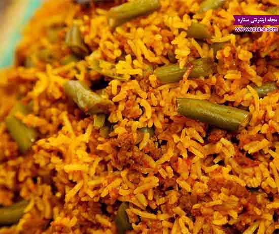 طرز تهیه لوبیا‌ پلو، سالاد شیرازی