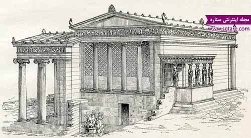 معبد ارکتیون- عکس معبد ارکتیون- معبد ارکتیون آتن