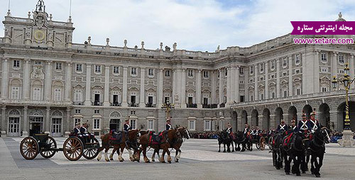 کاخ سلطنتی- عکس کاخ سلطنتی- کاخ سلطنتی مادرید