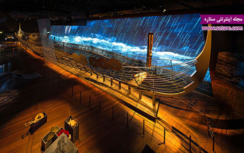 موزه کشتی وایکینگ- عکس موزه کشتی وایکینگ- موزه کشتی وایکینگ کپنهاگ