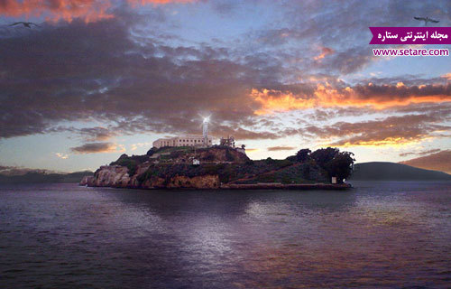 جزیره آلکاتراز- عکس جزیره آلکاتراز- جزیره آلکاتراز سانفرانسیسکو