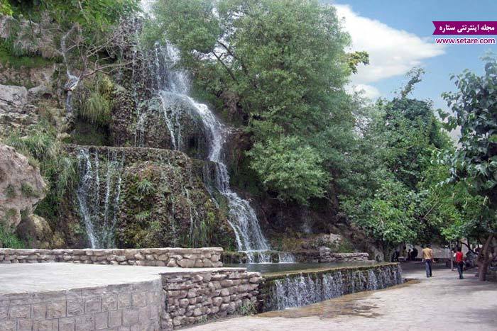 آبشار نیاسر- عکس آبشار نیاسر- آدرس آبشار نیاسر